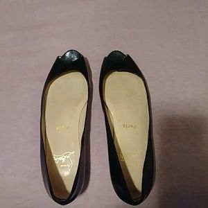 Patent leather Christian Louboutin flats